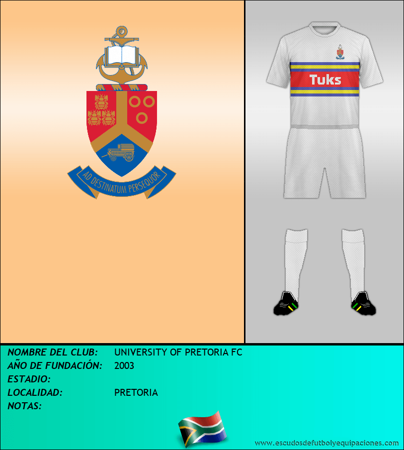 Escudo de UNIVERSITY OF PRETORIA FC