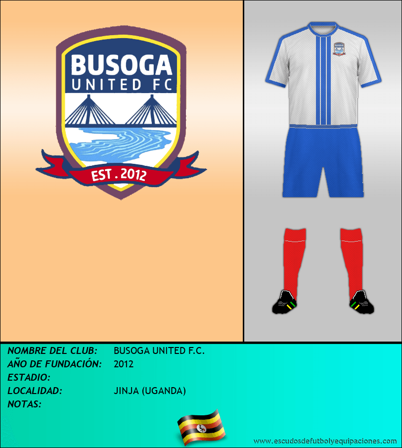 Escudo de BUSOGA UNITED F.C.