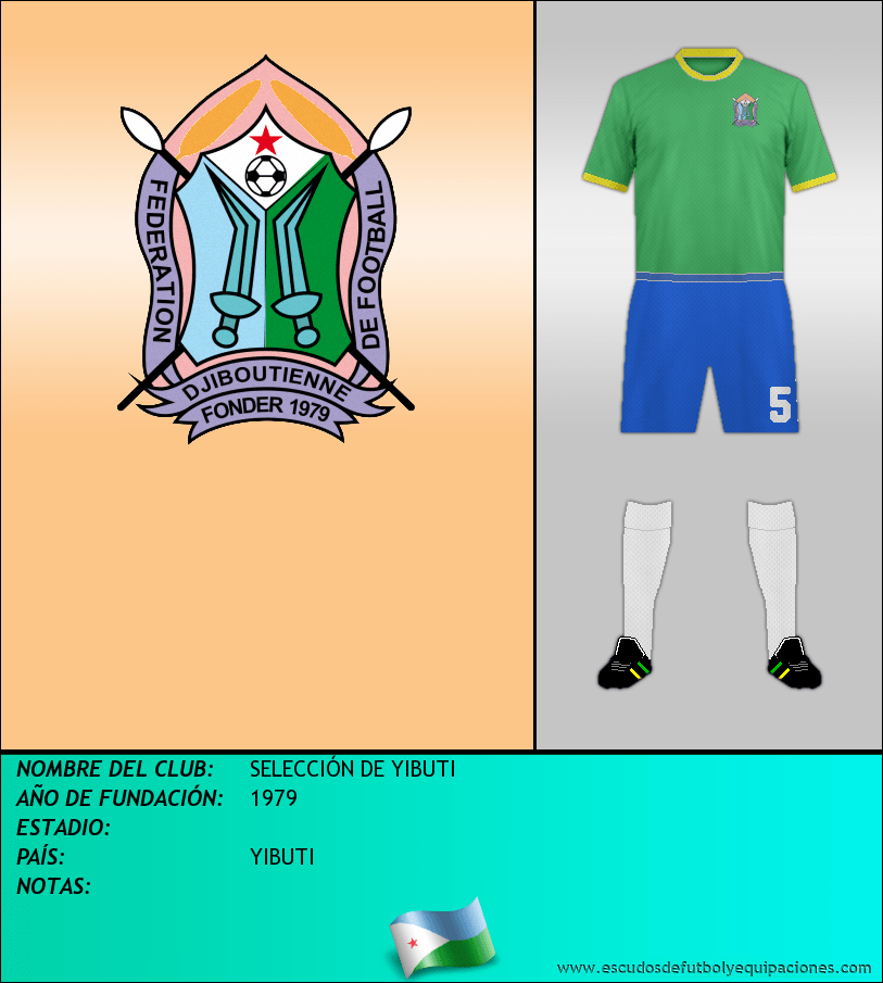 Escudo de SELECCIÓN DE YIBUTI