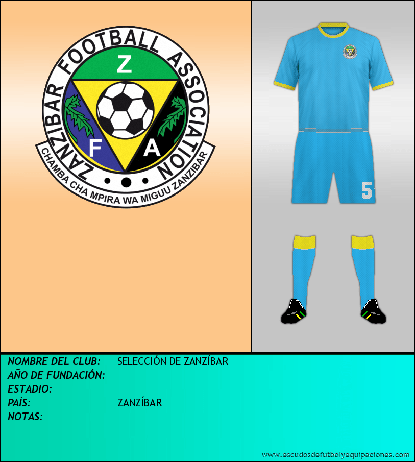 Escudo de SELECCIÓN DE ZANZÍBAR