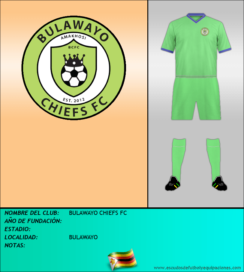 Escudo de BULAWAYO CHIEFS FC