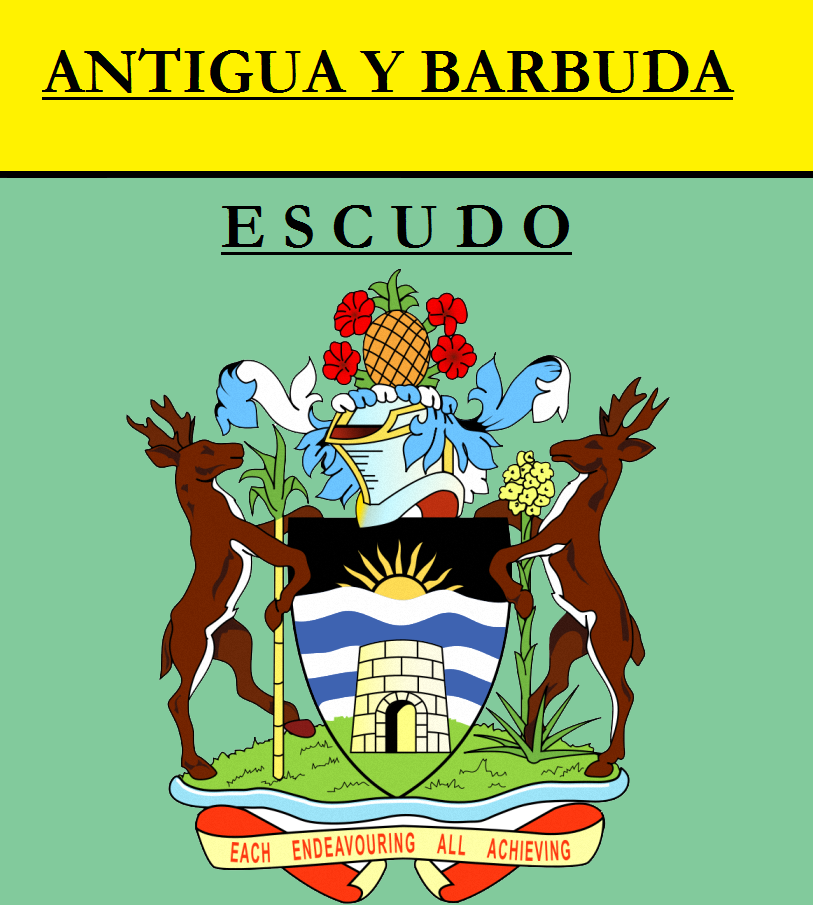Escudo de ESCUDO DE ANTIGUA Y BARBUDA