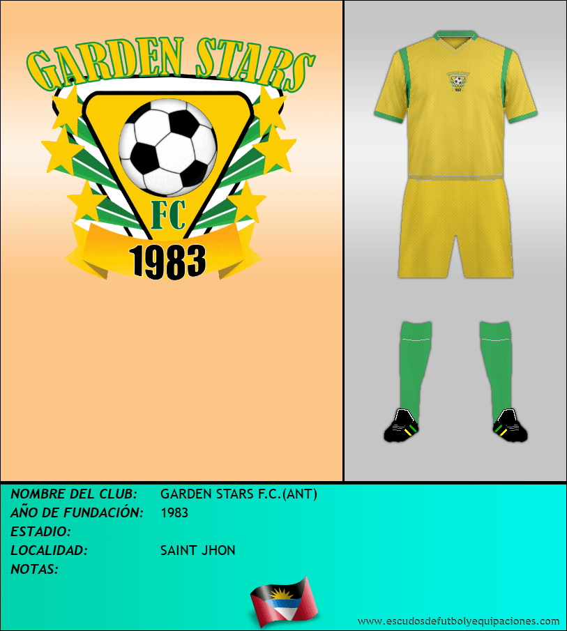 Escudo de GARDEN STARS F.C.(ANT)