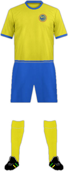 Equipación ELLERTON F.C.(BAR)