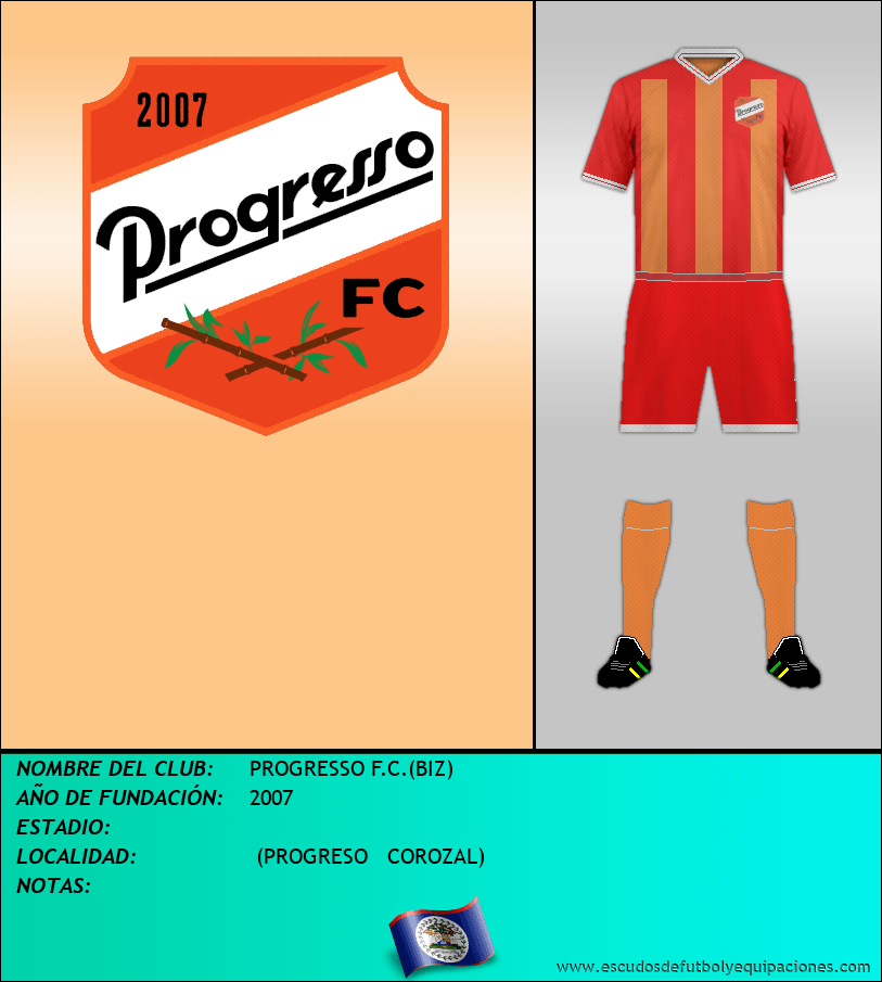 Escudo de PROGRESSO F.C.(BIZ)