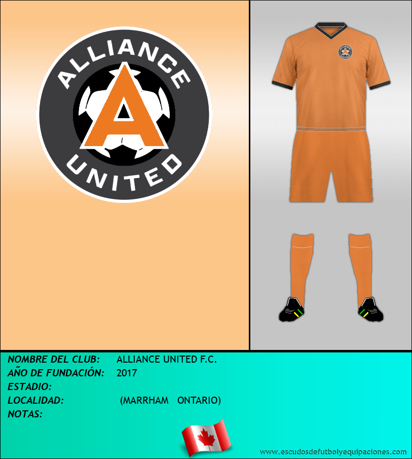 Escudo de ALLIANCE UNITED F.C.