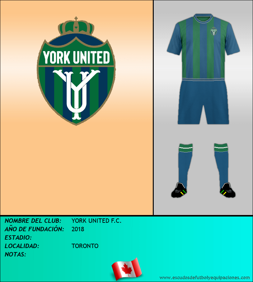 Escudo de YORK UNITED F.C.
