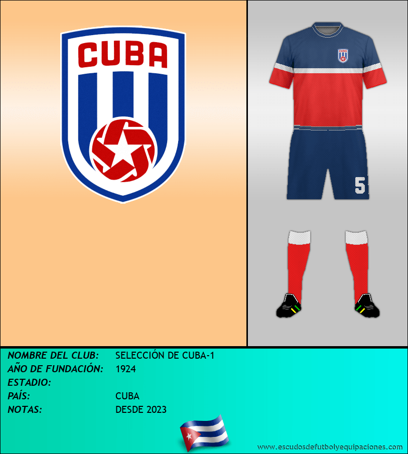 Escudo de SELECCIÓN DE CUBA-1