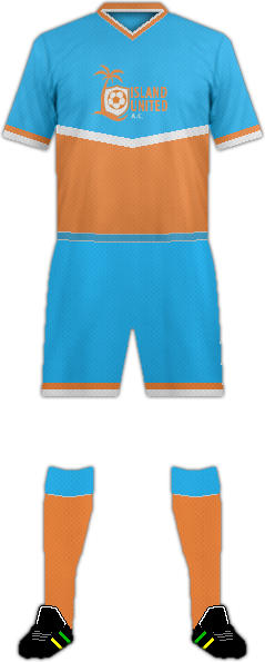 Equipación ISLAND UNITED A.C.