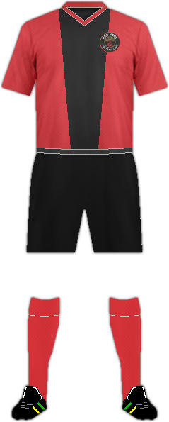 Equipación RED HOOK F.C.