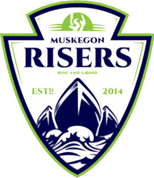 Escudo de MUSKEGON RISERS (ESTADOS UNIDOS)