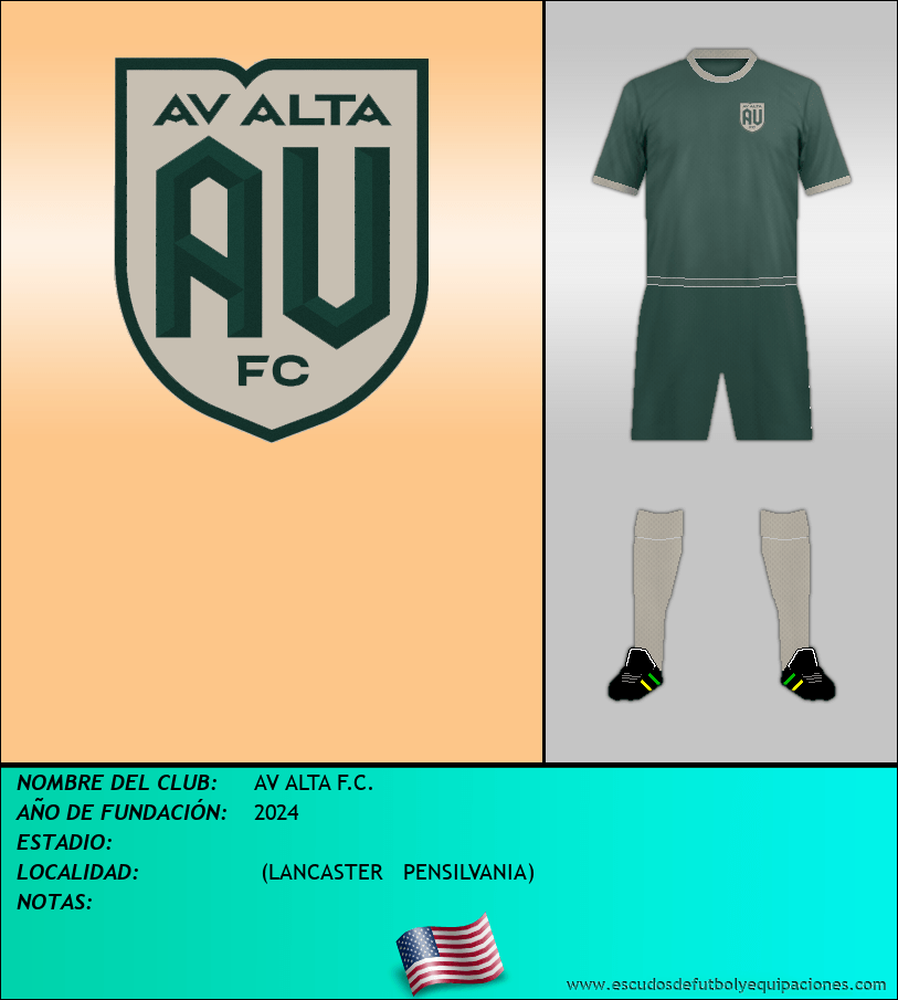 Escudo de AV ALTA F.C.