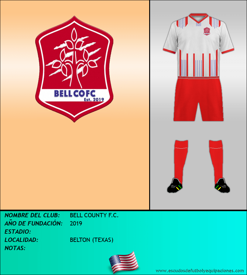 Escudo de BELL COUNTY F.C.