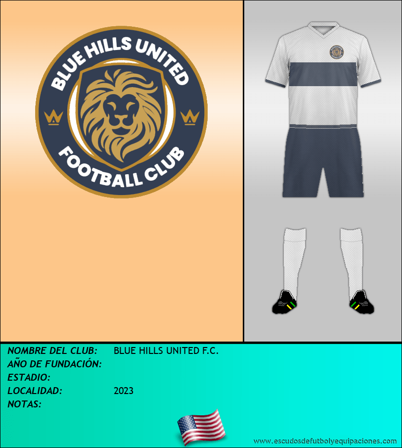 Escudo de BLUE HILLS UNITED F.C.
