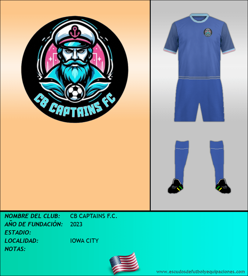 Escudo de CB CAPTAINS F.C.