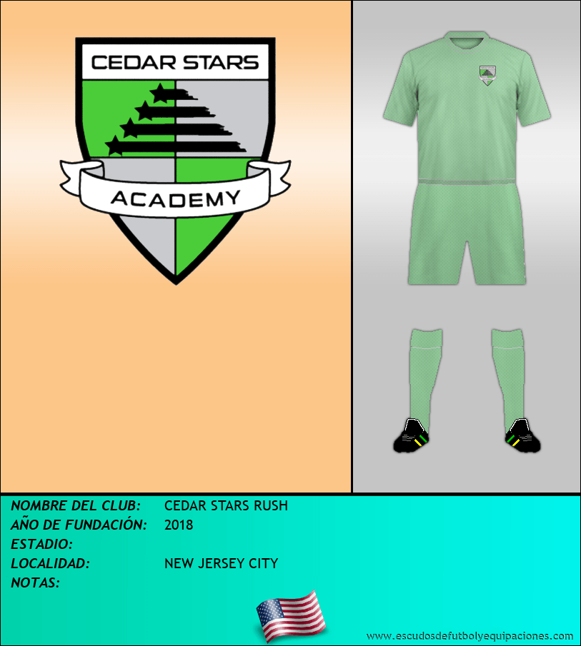 Escudo de CEDAR STARS RUSH