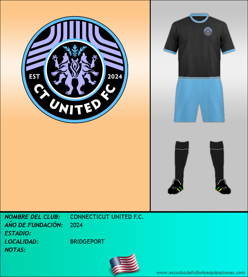 Escudo de CONNECTICUT UNITED F.C.