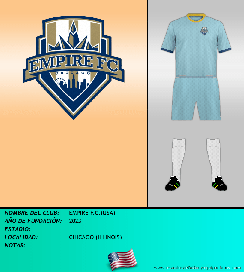 Escudo de EMPIRE F.C.(USA)