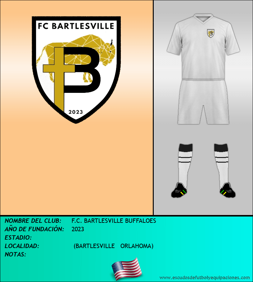 Escudo de F.C. BARTLESVILLE BUFFALOES