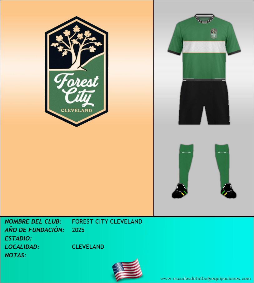 Escudo de FOREST CITY CLEVELAND