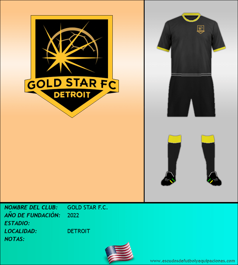 Escudo de GOLD STAR F.C.