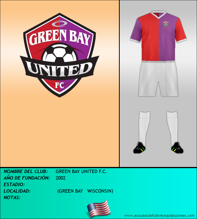 Escudo de GREEN BAY UNITED F.C.