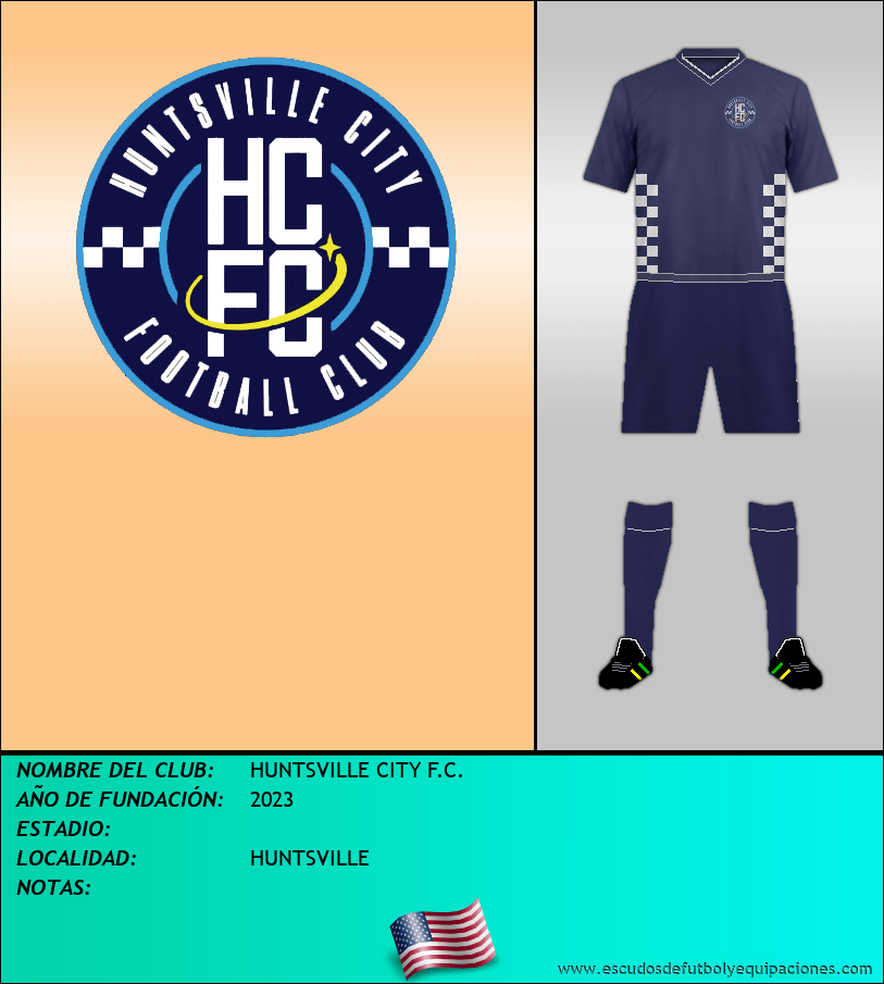 Escudo de HUNTSVILLE CITY F.C.