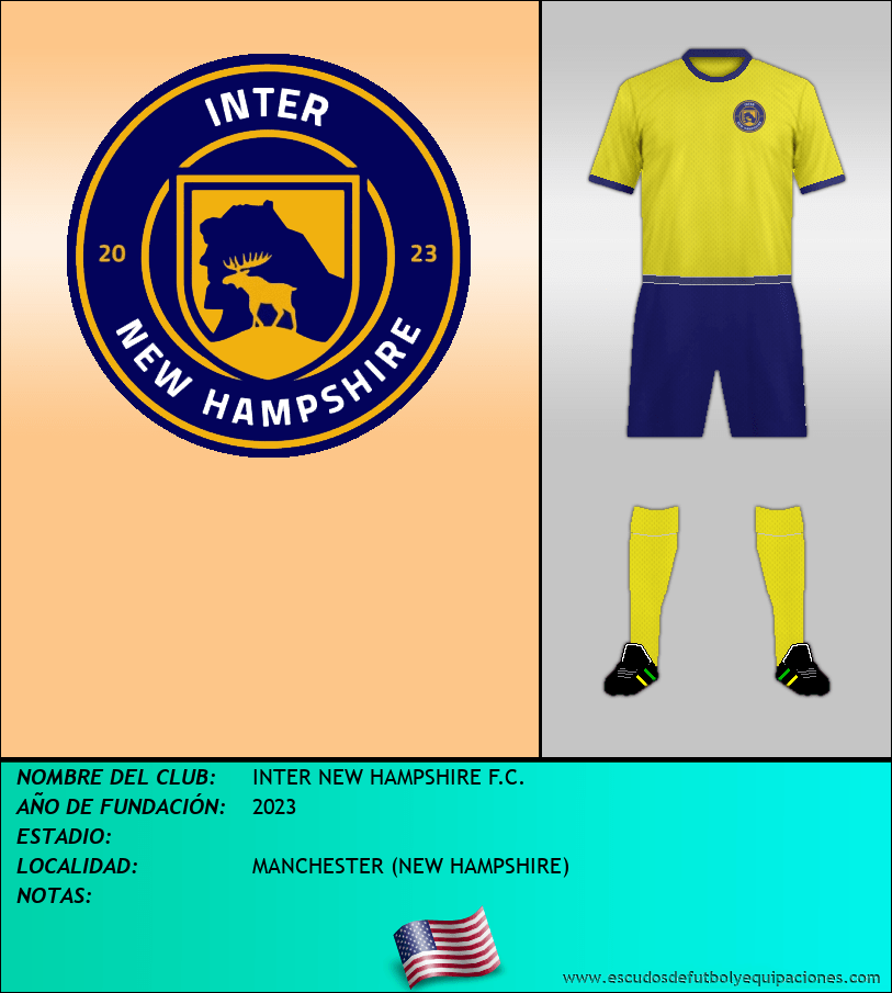Escudo de INTER NEW HAMPSHIRE F.C.