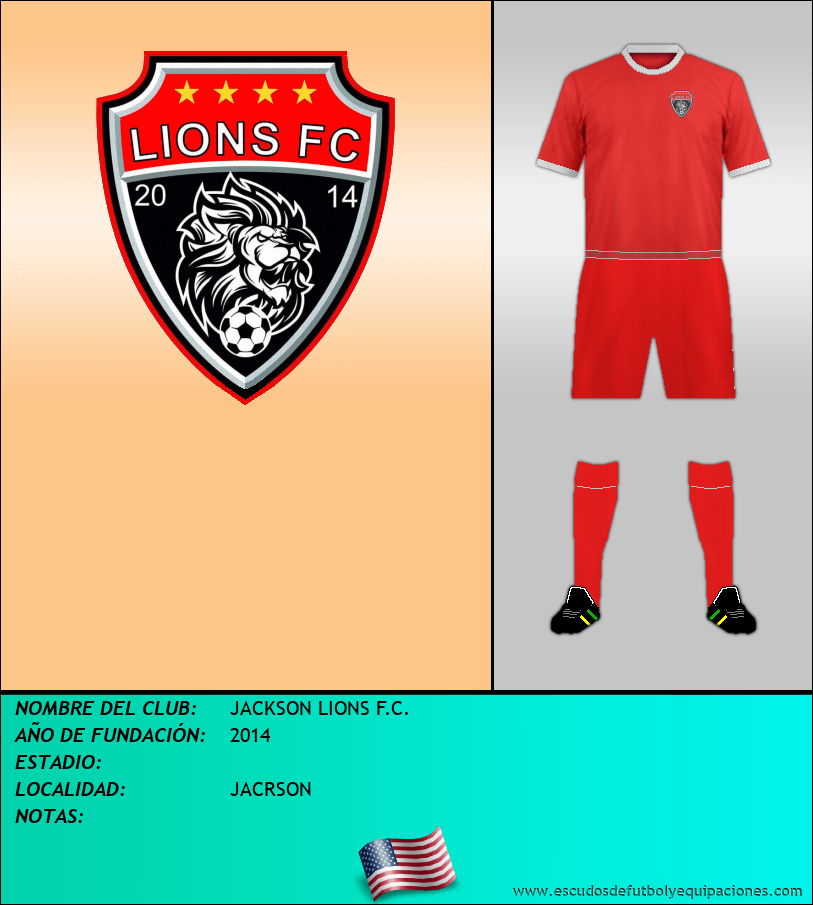 Escudo de JACKSON LIONS F.C.