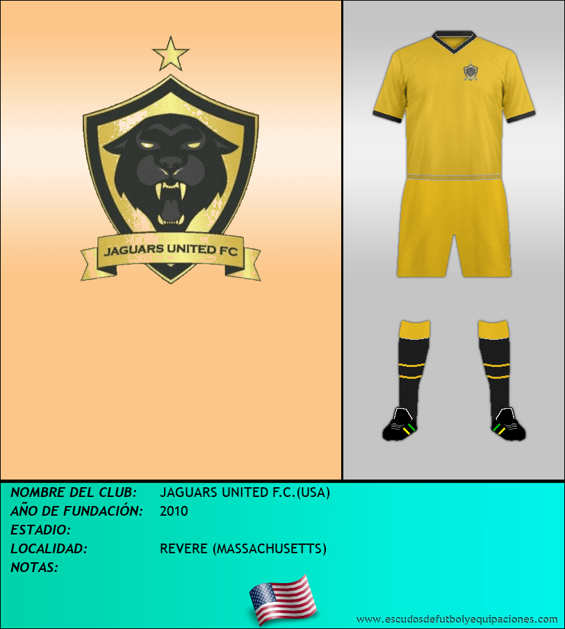 Escudo de JAGUARS UNITED F.C.(USA)