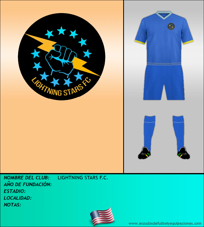 Escudo de LIGHTNING STARS F.C.