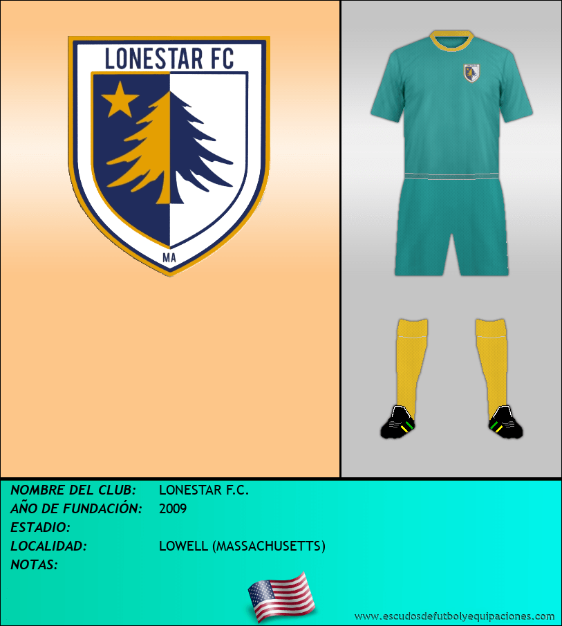 Escudo de LONESTAR F.C.