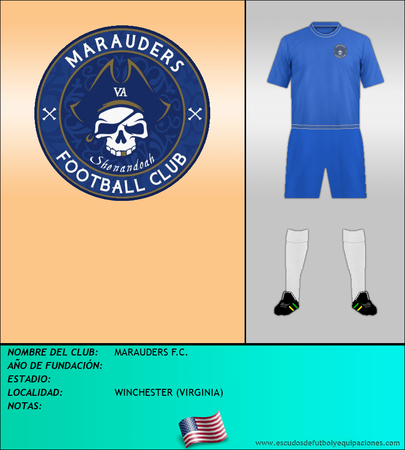 Escudo de MARAUDERS F.C.