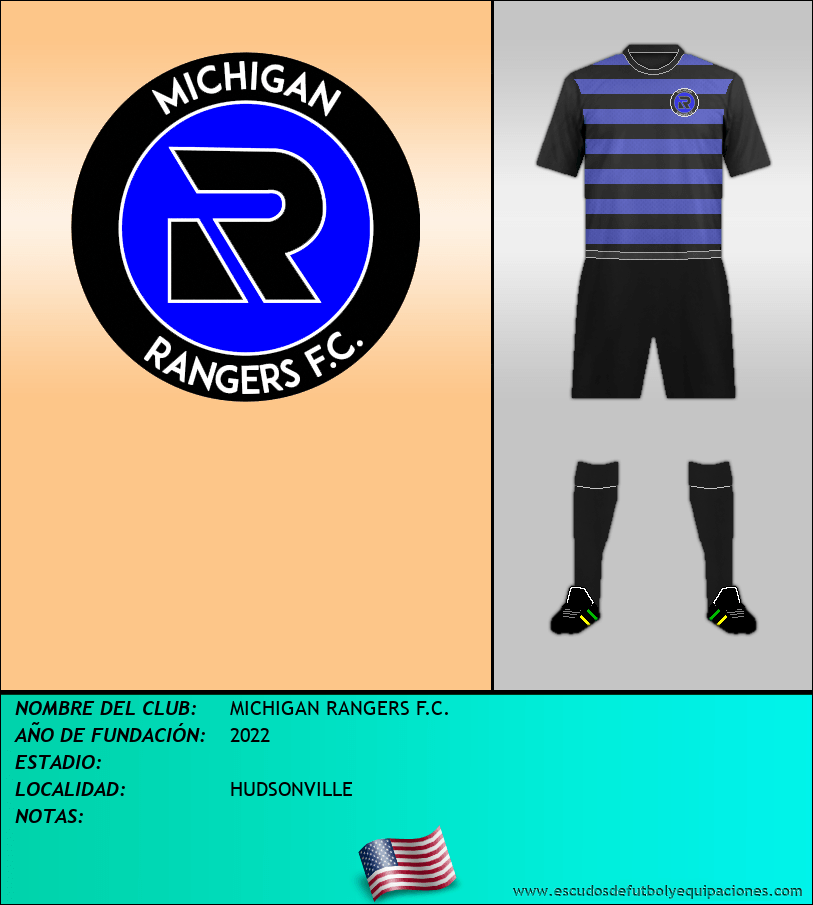 Escudo de MICHIGAN RANGERS F.C.