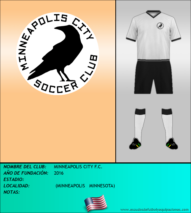 Escudo de MINNEAPOLIS CITY F.C.