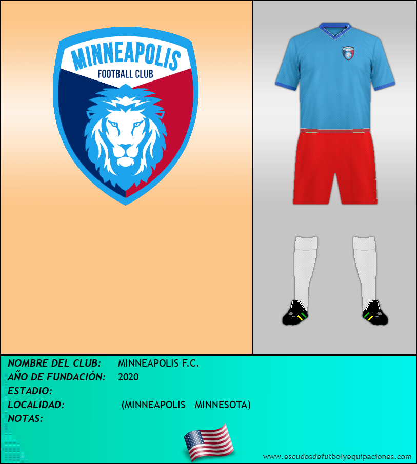 Escudo de MINNEAPOLIS F.C.