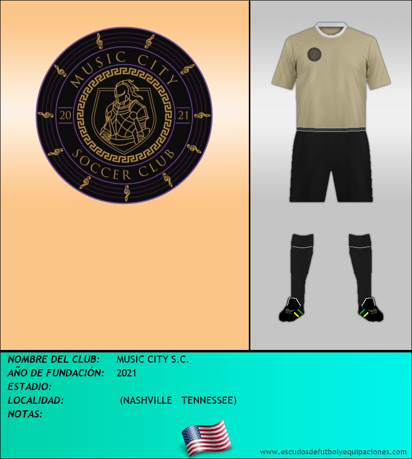 Escudo de MUSIC CITY S.C.