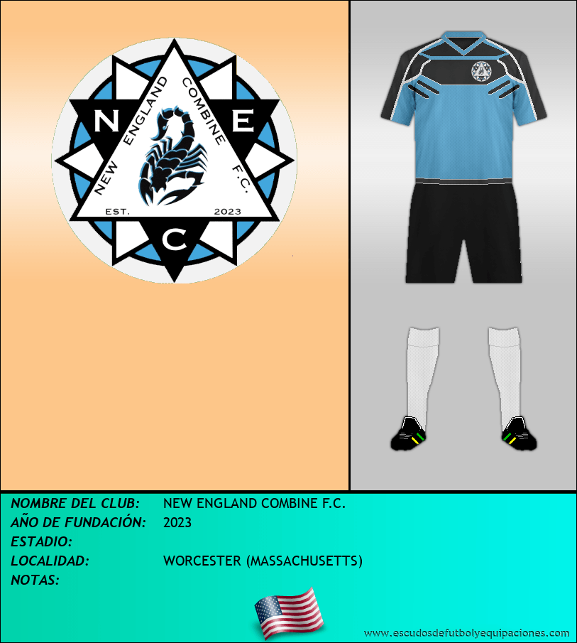 Escudo de NEW ENGLAND COMBINE F.C.