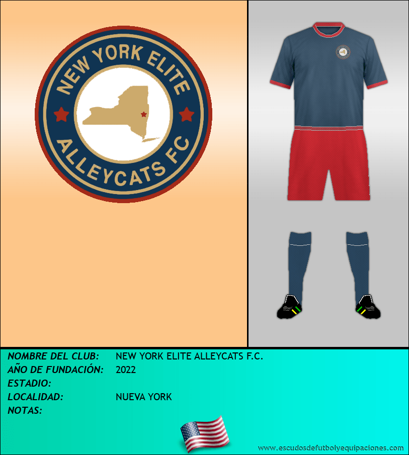 Escudo de NEW YORK ELITE ALLEYCATS F.C.