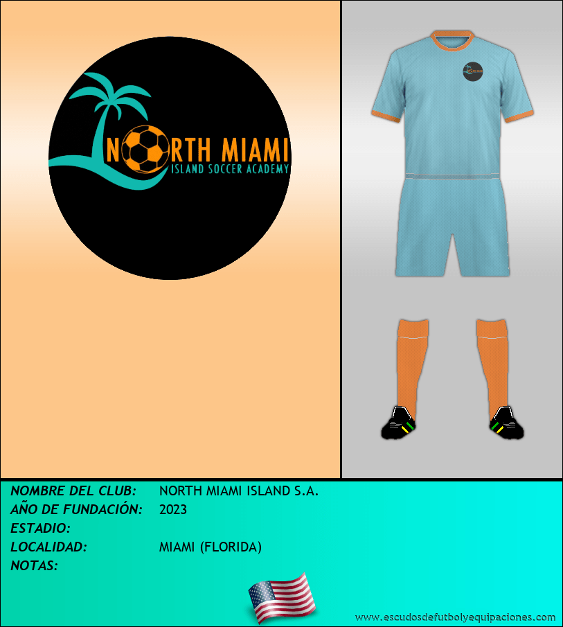 Escudo de NORTH MIAMI ISLAND S.A.