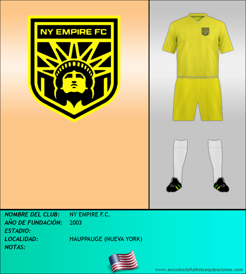 Escudo de NY EMPIRE F.C.