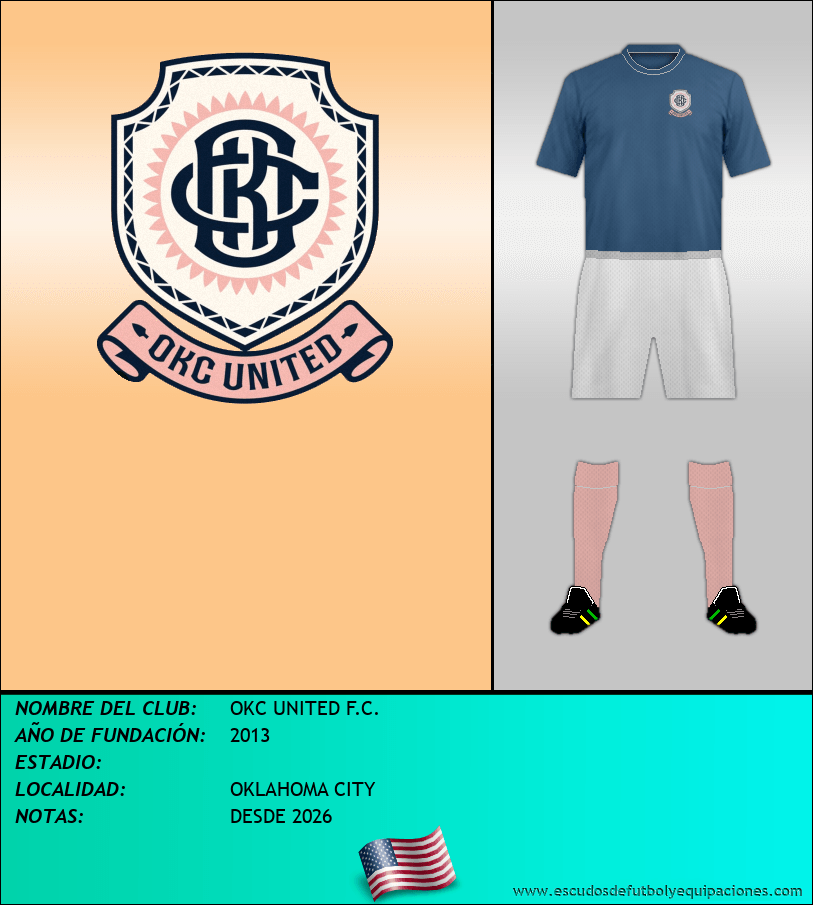 Escudo de OKC UNITED F.C.