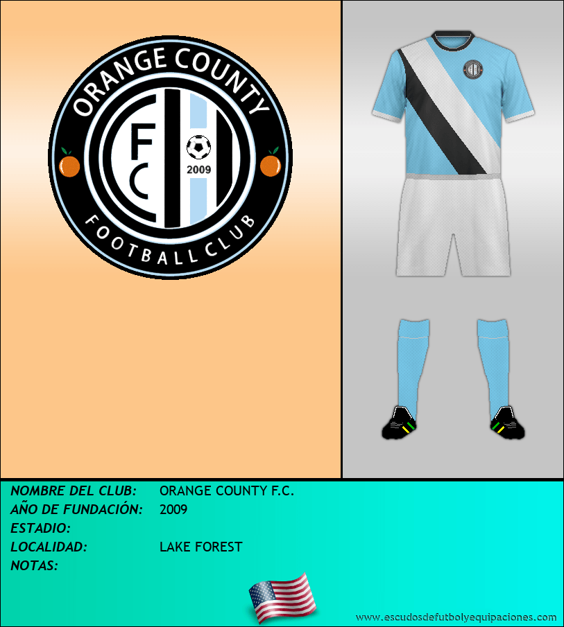 Escudo de ORANGE COUNTY F.C.