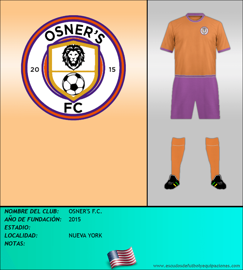 Escudo de OSNER'S F.C.