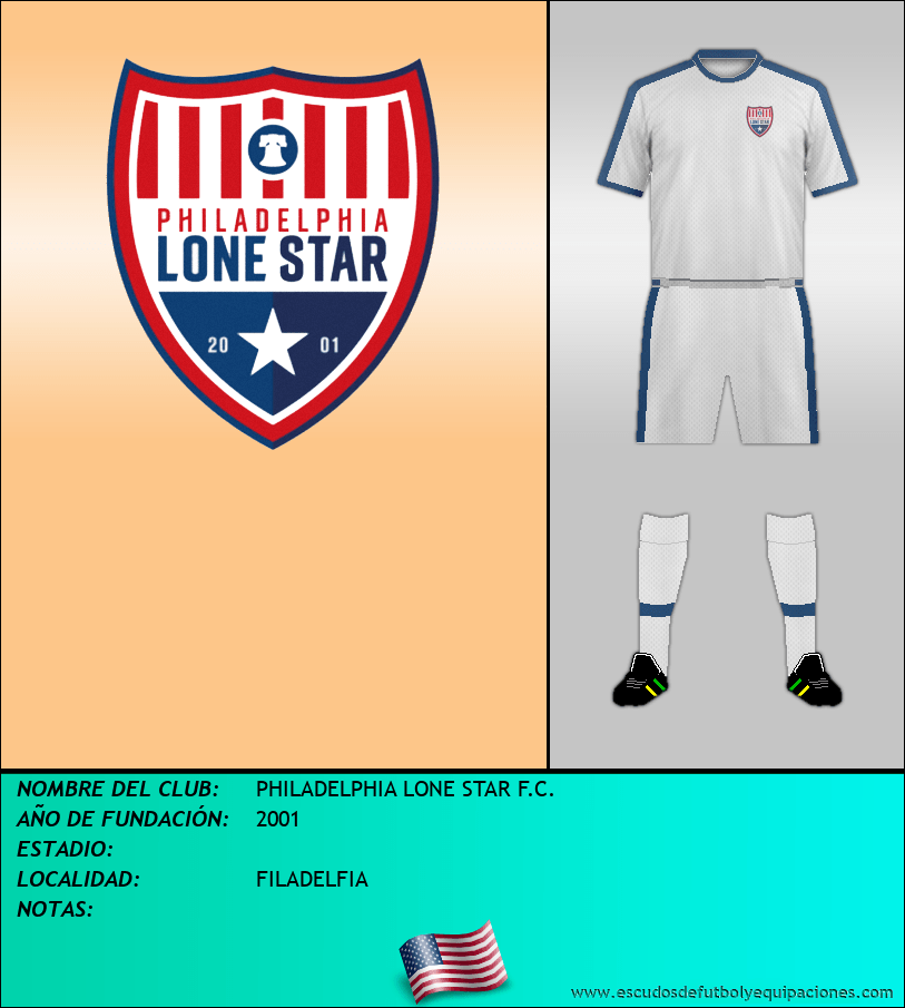 Escudo de PHILADELPHIA LONE STAR F.C.