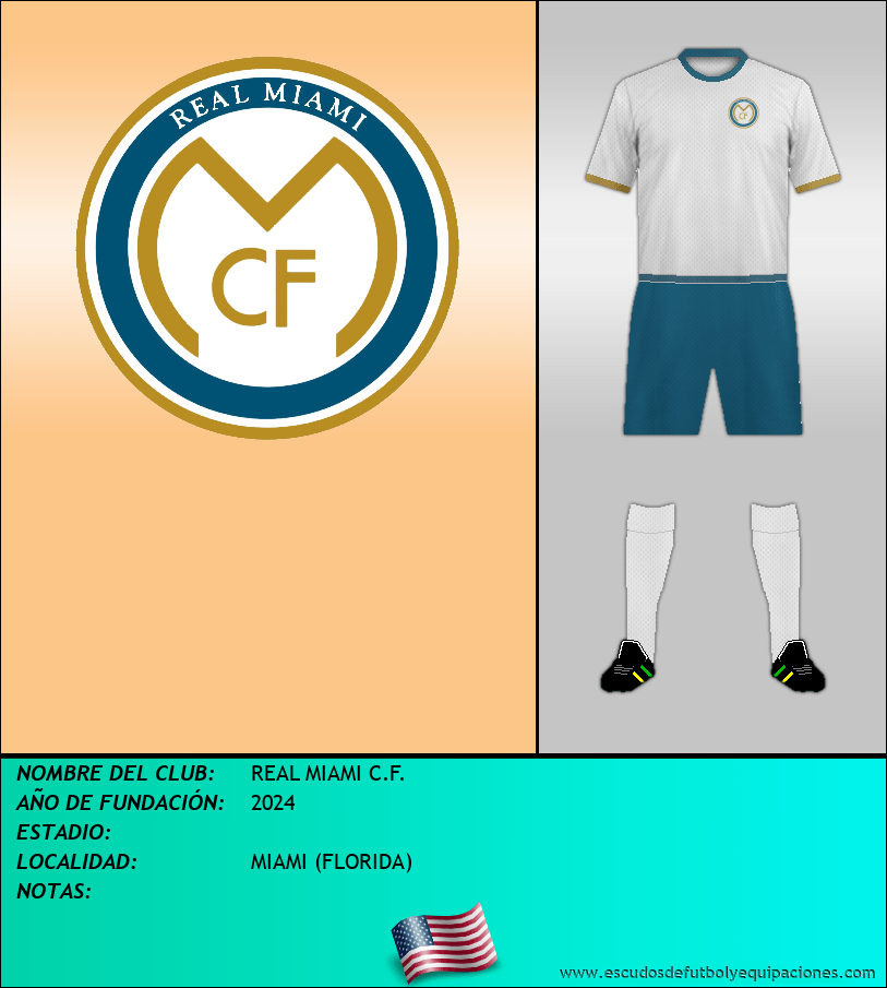 Escudo de REAL MIAMI C.F.