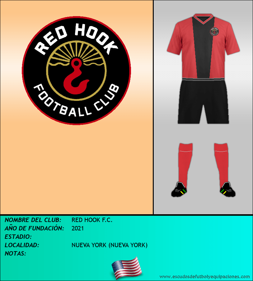 Escudo de RED HOOK F.C.