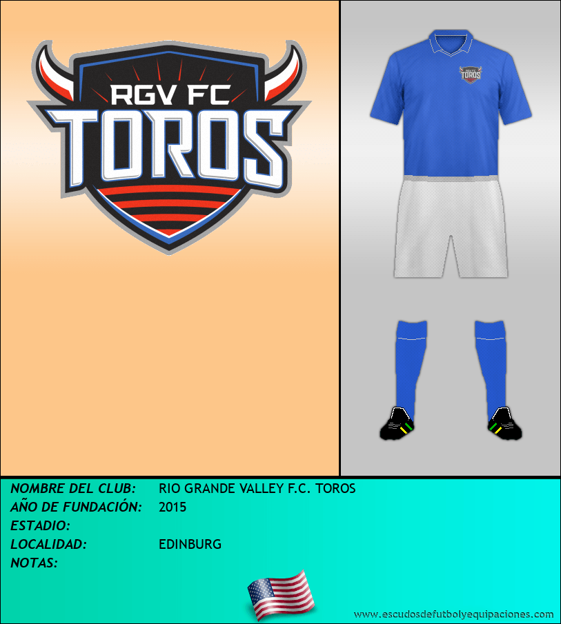 Escudo de RIO GRANDE VALLEY F.C. TOROS