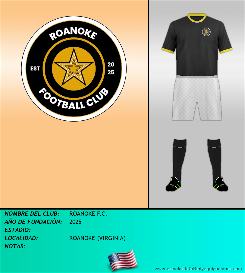 Escudo de ROANOKE F.C.
