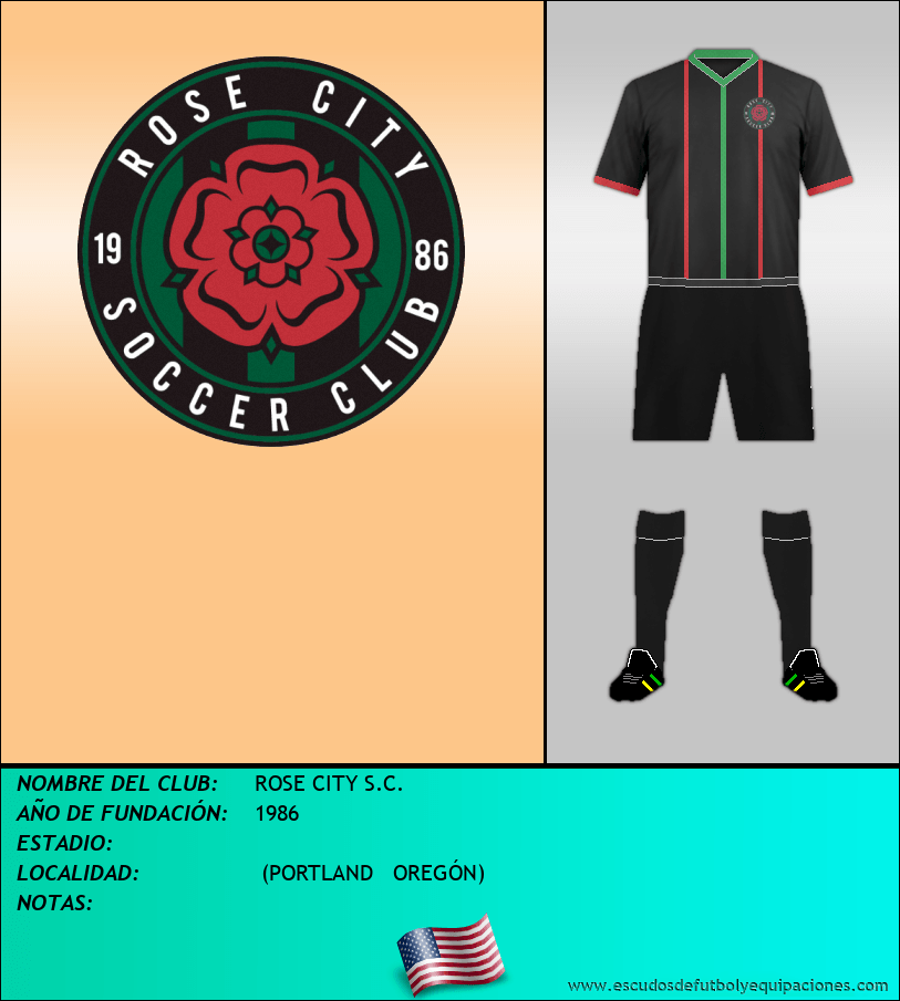 Escudo de ROSE CITY S.C.